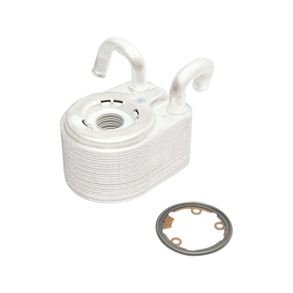 Oil cooler, thermoflot for John Deere OEM code RE515469, B40900 Breckner Germany